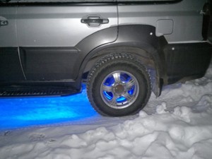 Hyundai Terracan 2002 Blue Light